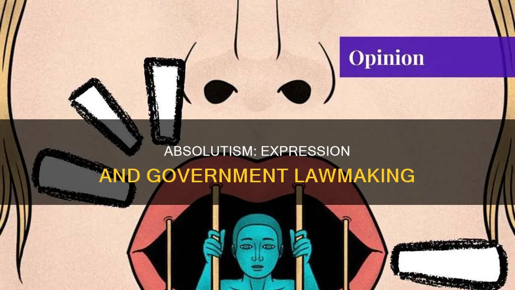 can government pass laws based on expression in absolutism