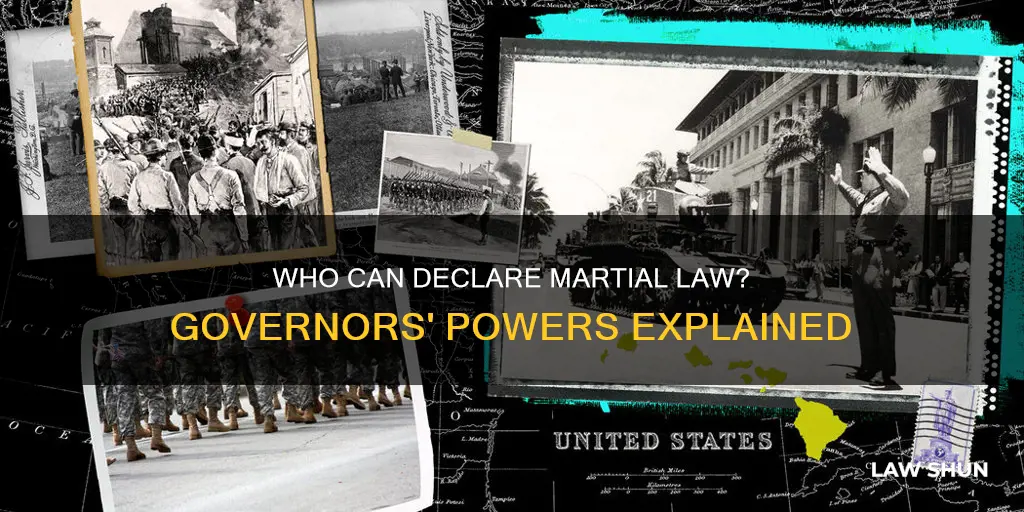 can governor call martial law