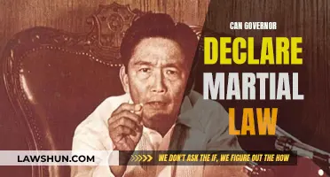 Martial Law: Can Governors Wield This Power?