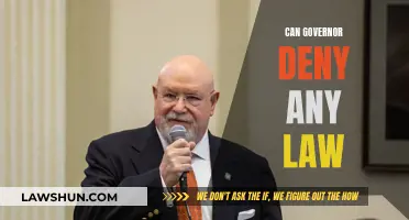 The Governor's Power: Can They Deny Any Law?
