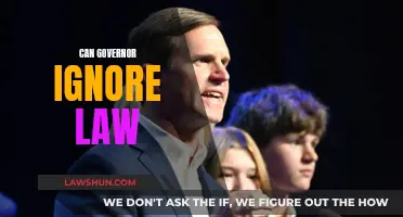Executive Power: Can Governors Ignore Laws?