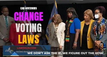 Governors' Powers: Voting Laws Change or Stay?