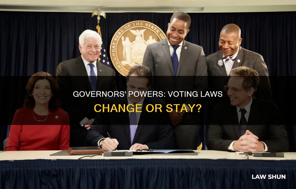 can governors change voting laws