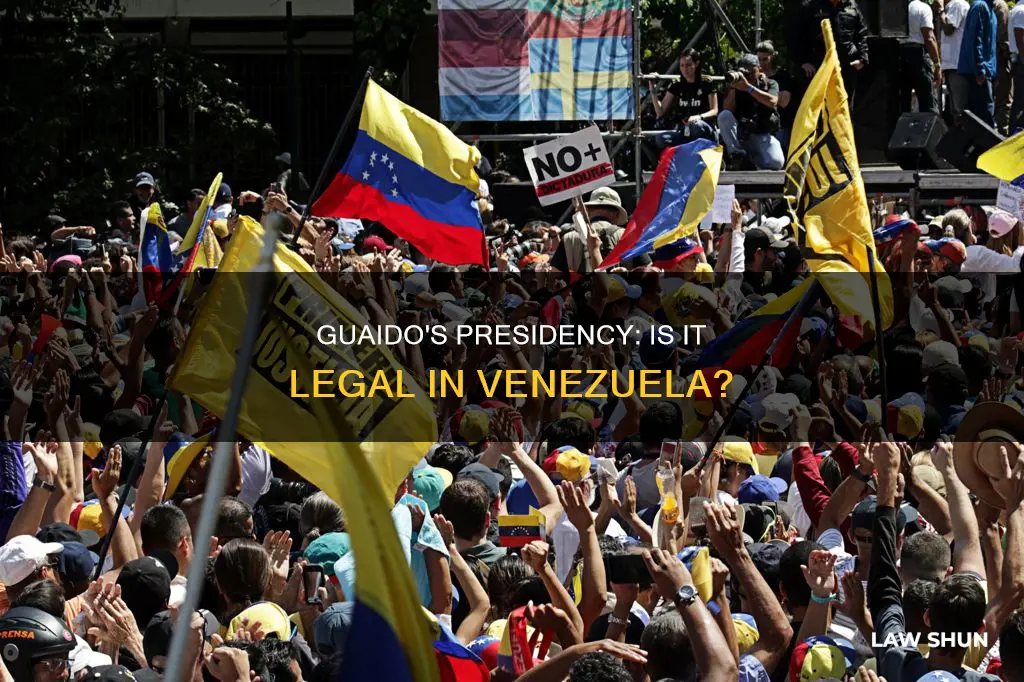 can guaido be president under venezuela law