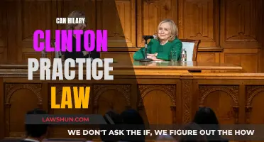 Hilary Clinton's Legal Career: Can She Practice Law?