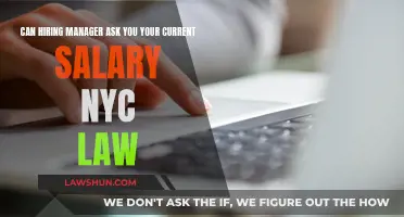 Hiring Managers and Salary History: NYC Law