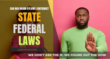HOA Bylaws: State and Federal Laws Take Precedence?