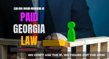 HOA Board Members: Can They Be Paid Under Georgia Law?
