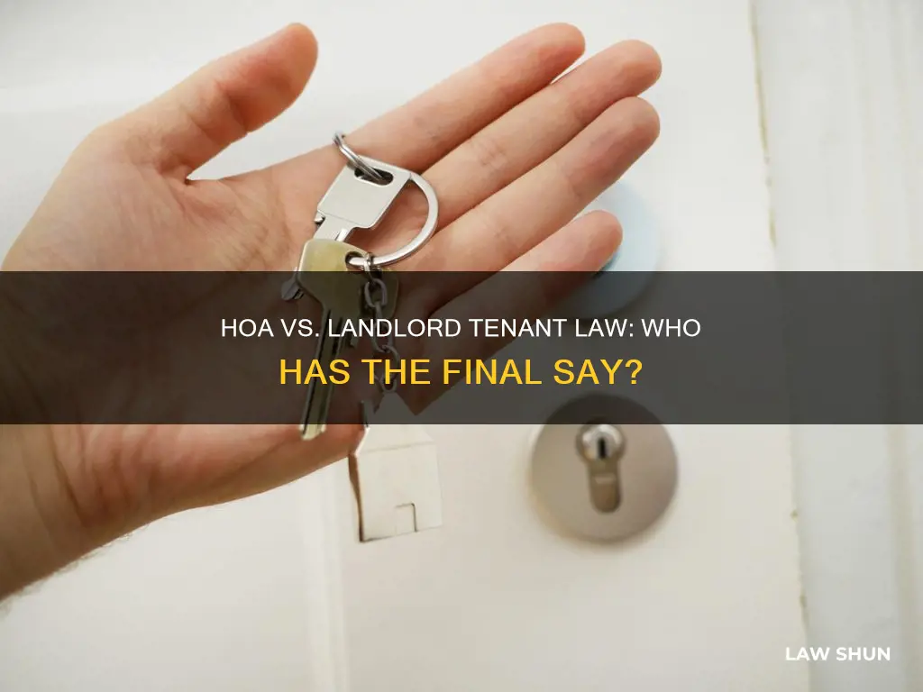can hoa override landlord tenant law