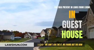 HOA Rules: In-Laws Living in Guest House?