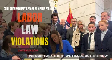 How to Report Child Labor Law Violations Anonymously?