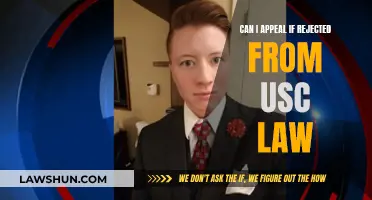Appealing a Rejection: USC Law Admissions
