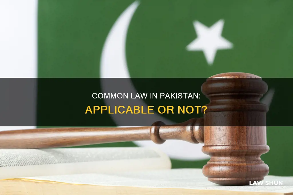 can i apply common law in paksitan