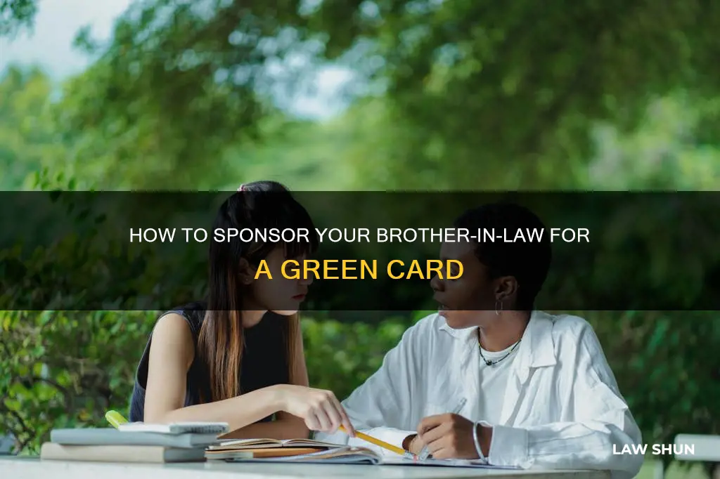 can i apply for brother in law greencard