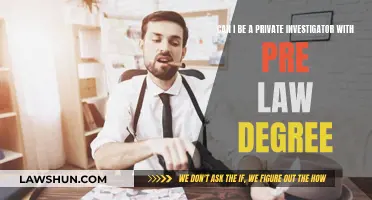 Pre-Law Degree: A Path to Private Investigation?