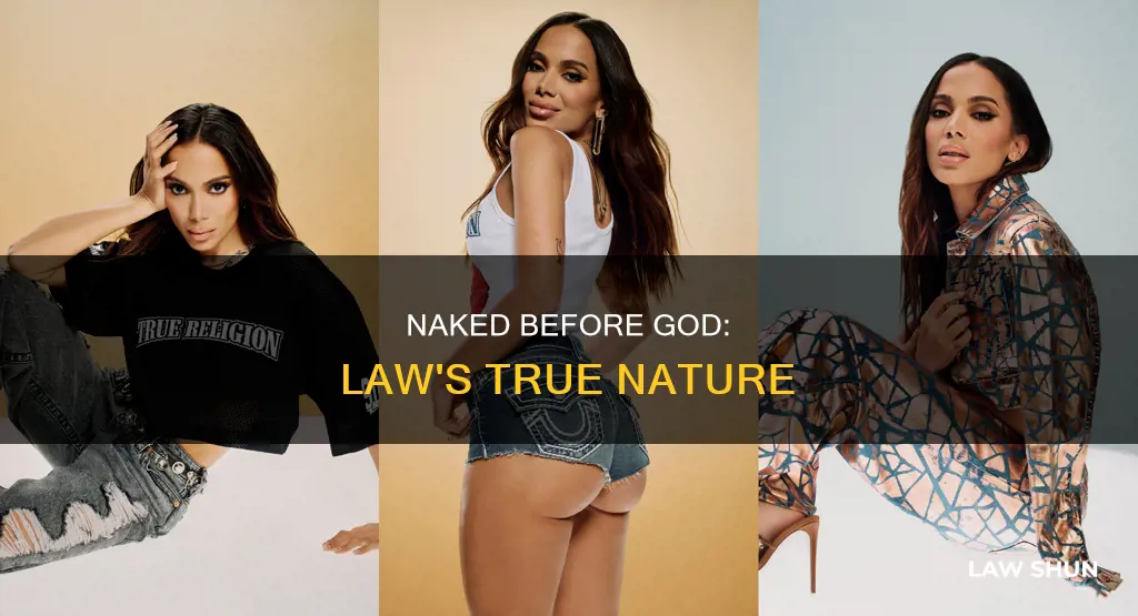can i be naked to god law