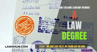 Becoming a Notary: Law Degree Not Required