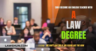 Law Degree to English Teacher: Making the Switch