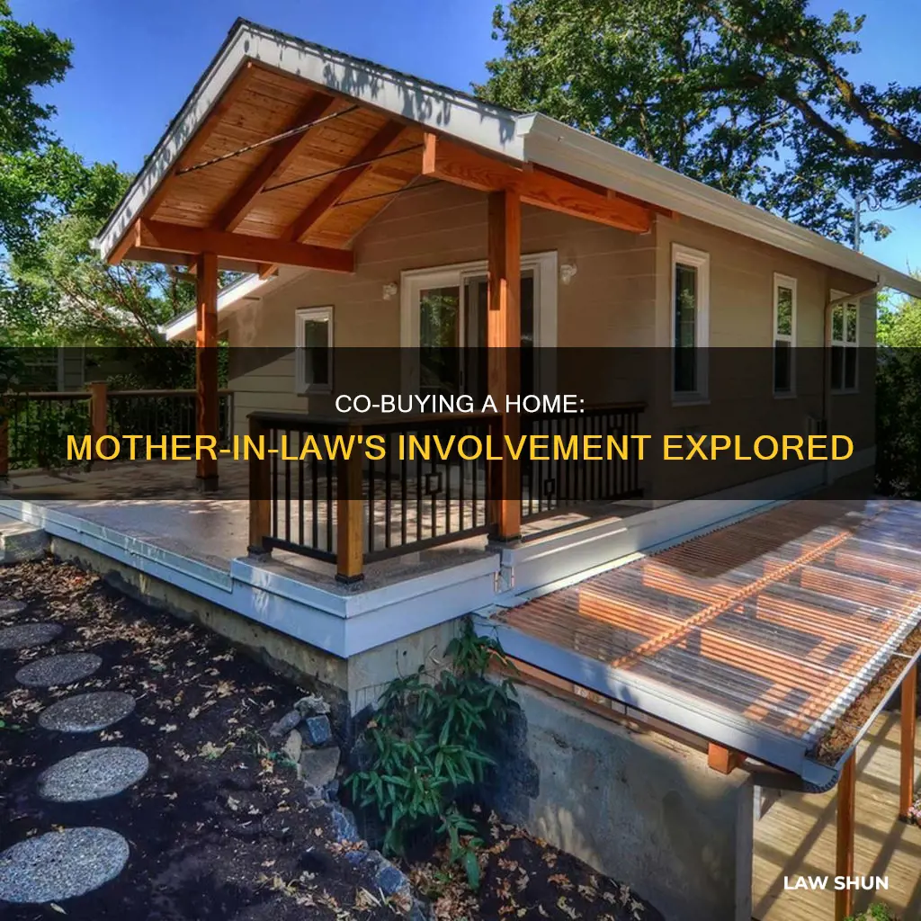 can i buy a house with my mother in law