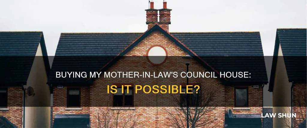 can i buy my mother in laws council house