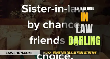 Is 'Darling' an Appropriate Term for a Sister-in-Law?