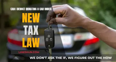 New Tax Law: Donating a Car, Deductible?
