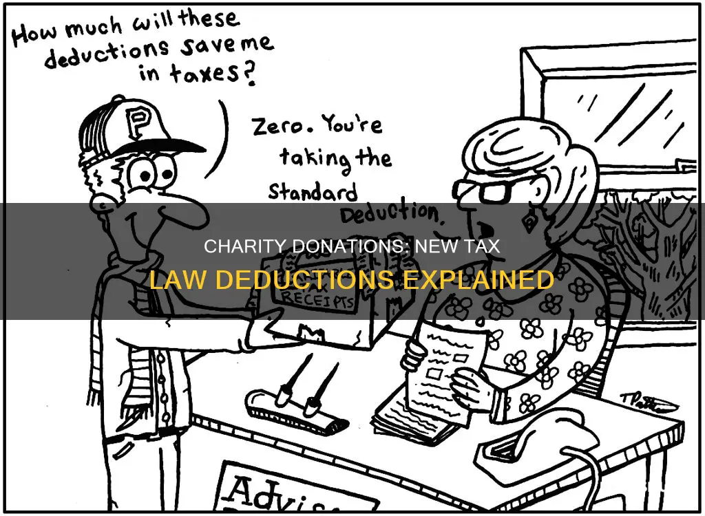 can i deduct donations under new tax law