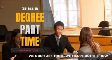 Pursuing a Law Degree: Part-Time Study Options