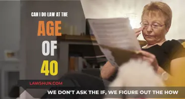 Pursuing Law: Age 40, Is It Too Late?