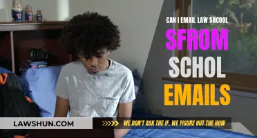 Law School Email Etiquette: Personal vs. School Accounts