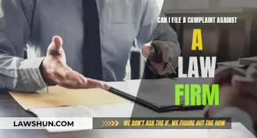 How to File a Complaint Against a Law Firm?