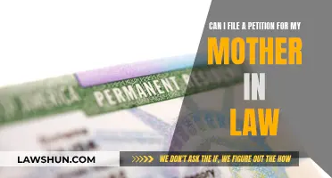 Navigating Petition Filing for Your Mother-in-Law