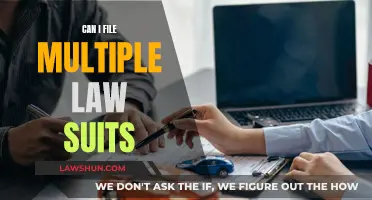 Filing Multiple Lawsuits: Is It Possible?