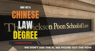 Pursuing a Chinese Law Degree: Is It Possible?