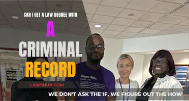Criminal Record and Law Degree: Is It Possible?