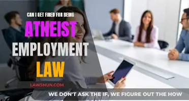 Atheism and Employment: Can I Be Fired for My Beliefs?