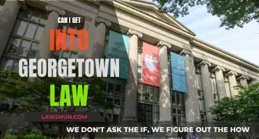 Strategies for Getting into Georgetown Law School