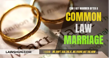 Common-Law Marriage: Can I Still Get Legally Married?