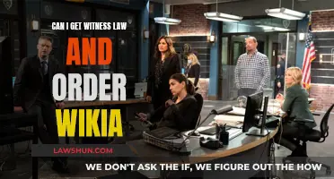 Witness Law and Order: Wikia Fandom Explained