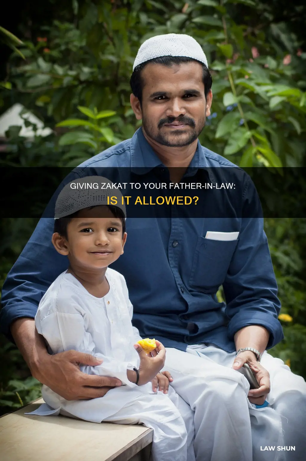can i give zakat to my father in law