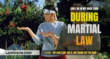 Martial Law: Backyard Access?