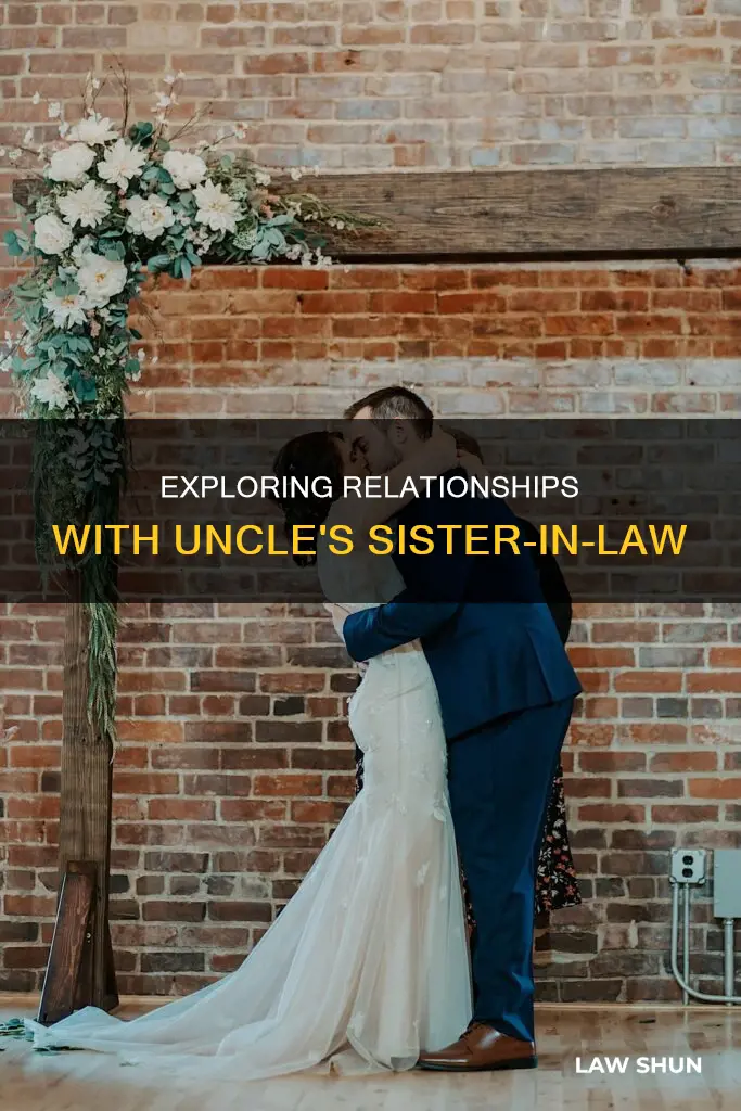 can i go out with my uncle sister in law