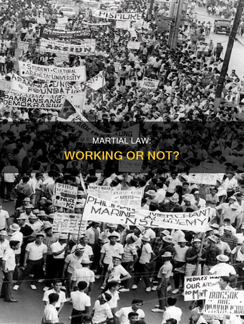 can i go to work during martial law
