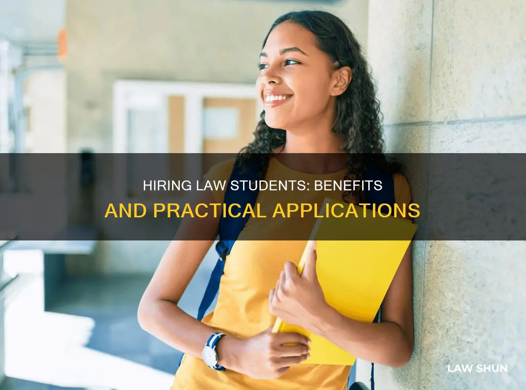 can i hire a law student