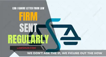 Law Firm Letters: Ignore or Not?