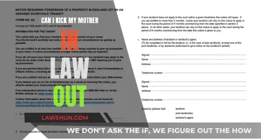 Evicting Your Mother-in-Law: What Are Your Legal Options?