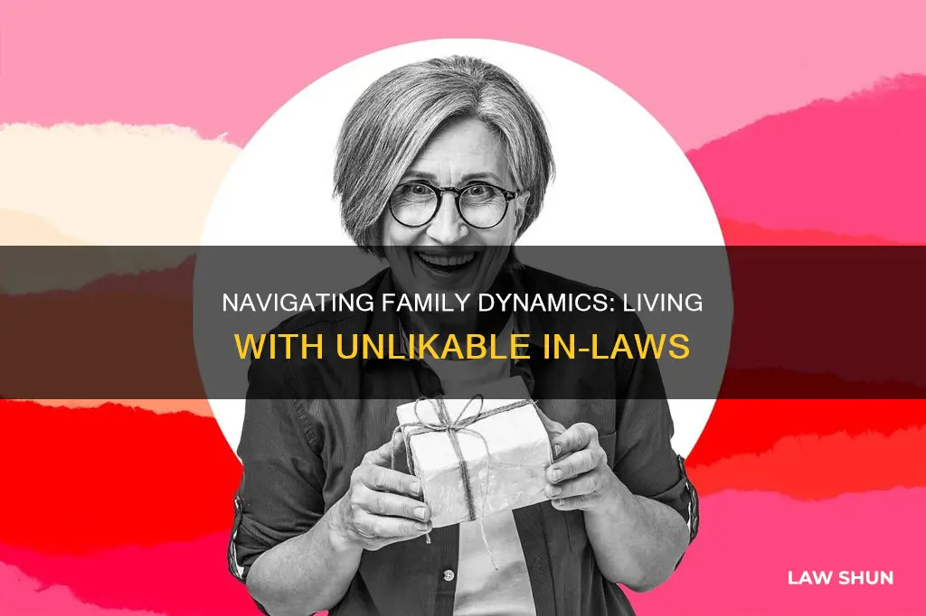 can i live with no liking my in-laws