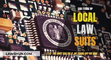 How to Find Local Lawsuits and Their Details