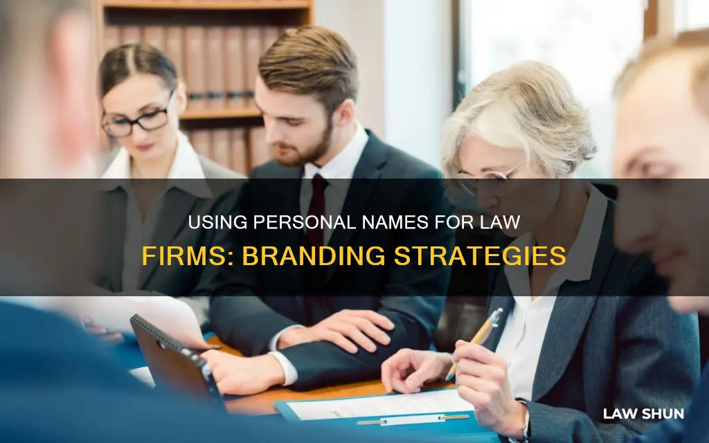 can i name my law firm after my first name