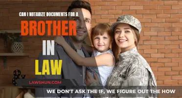 Notarizing for Family: Can I Help My Brother-in-Law?